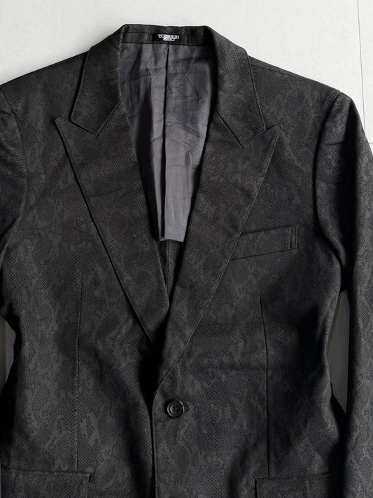 TORNADO MART Python Shadow Tailored Jacket Size M