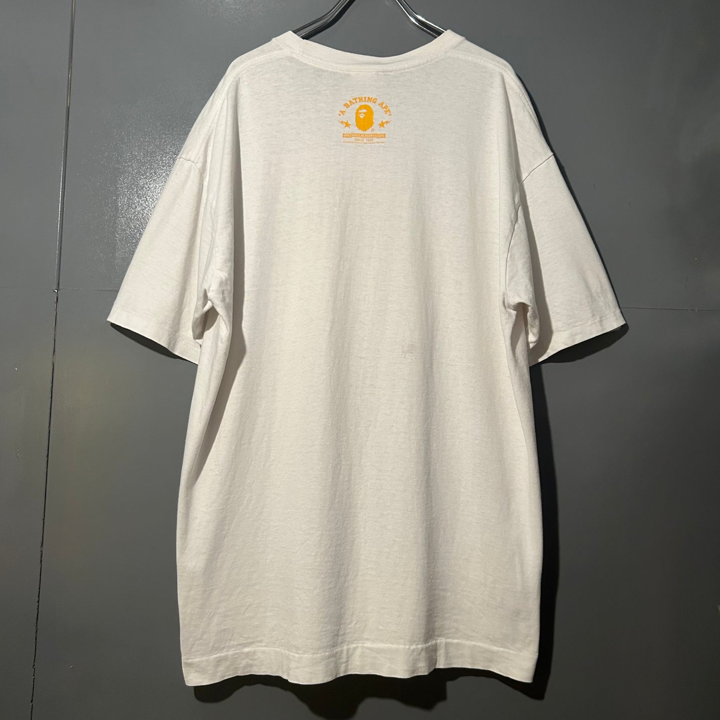 A BATHING APE x ALPHA INDUSTRIES Logo T-Shirt Size L