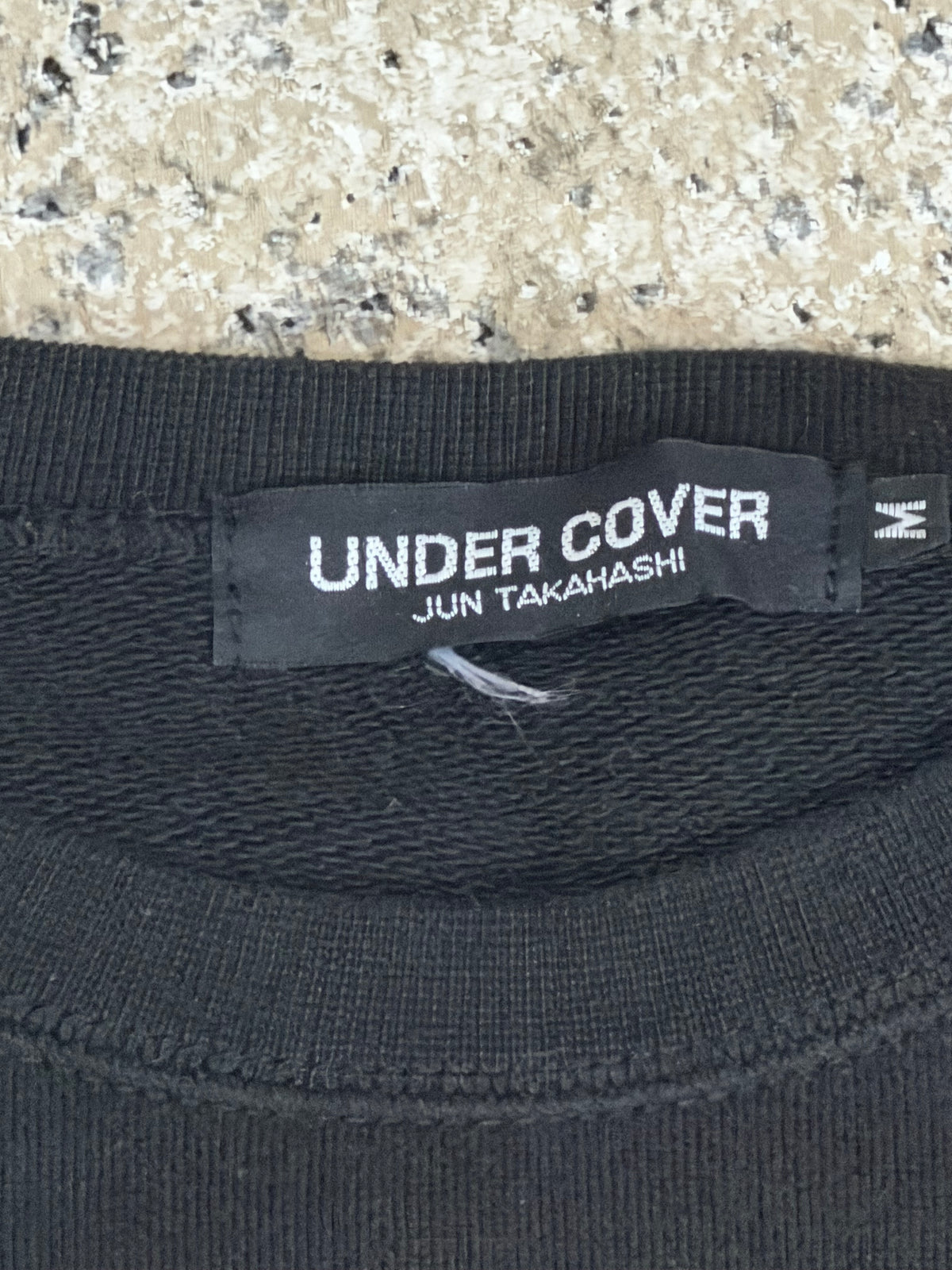 Undercover Black Smile Apple Sweatshirt Size M