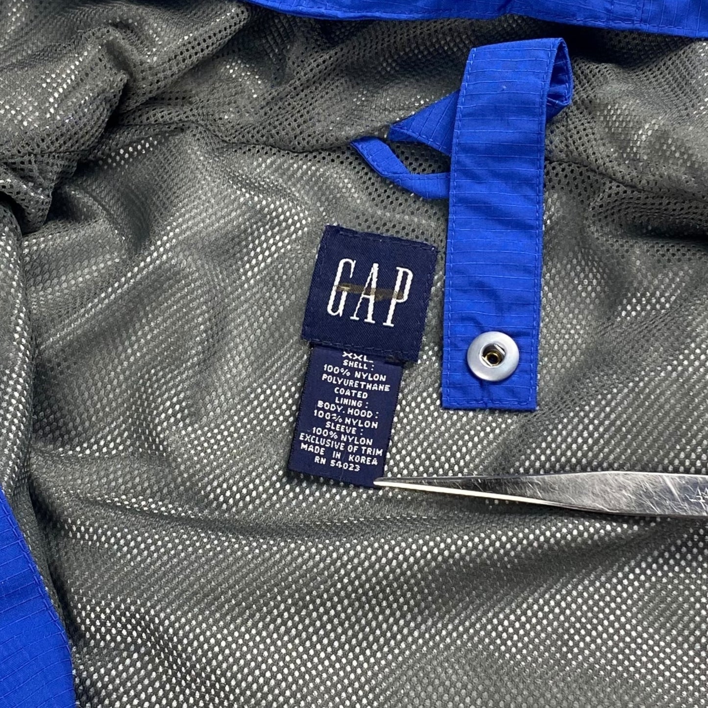 Gap 00s Hoodie Blue Size XXL