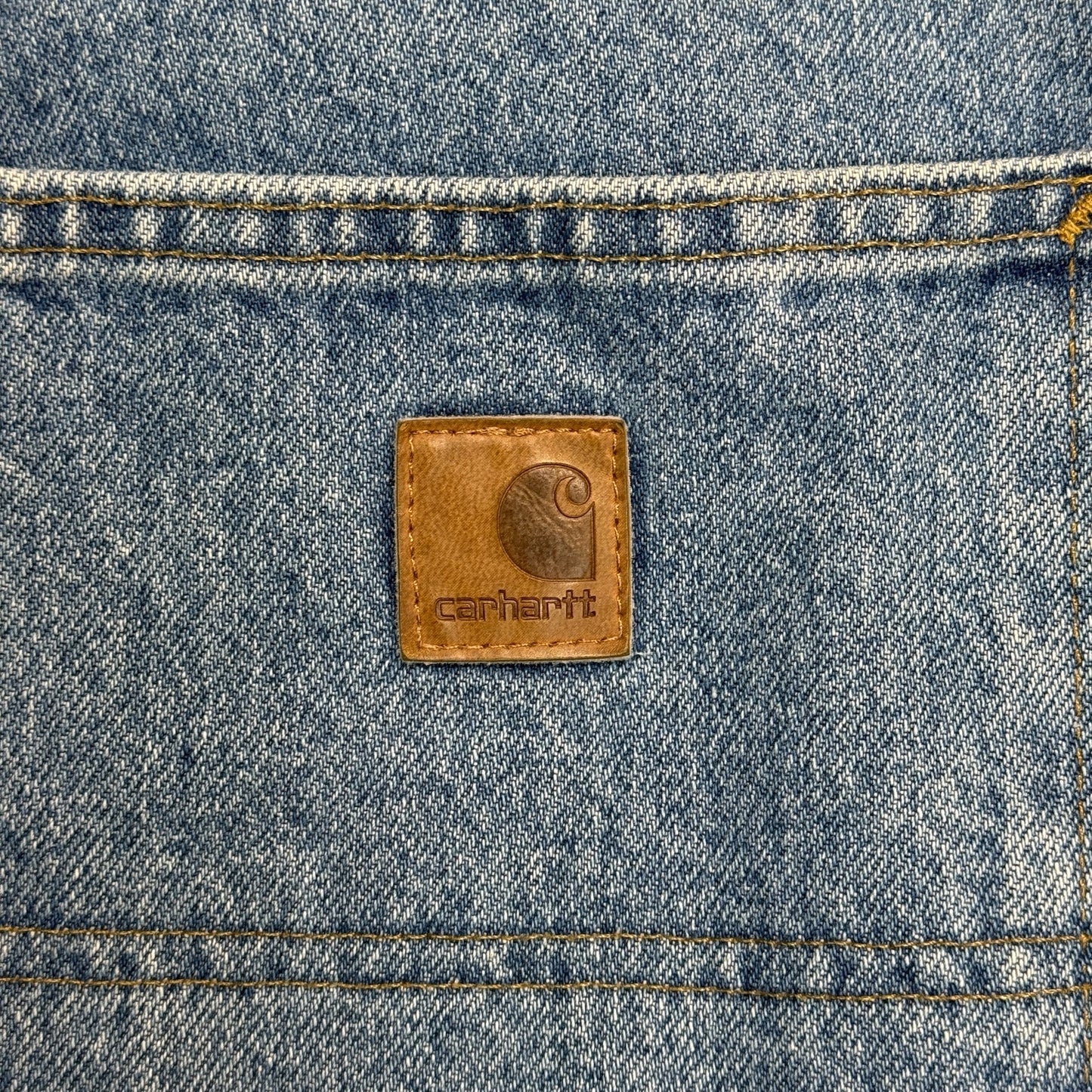 CARHARTT Denim Painter Shorts Size 34