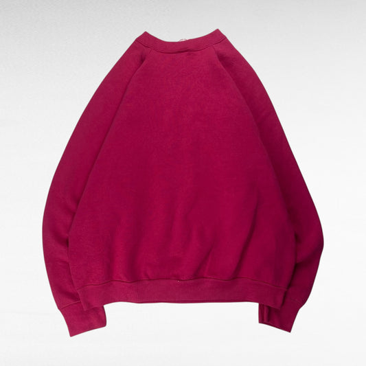 Fruit Of The Loom 90s Sweatshirt Pink Size L