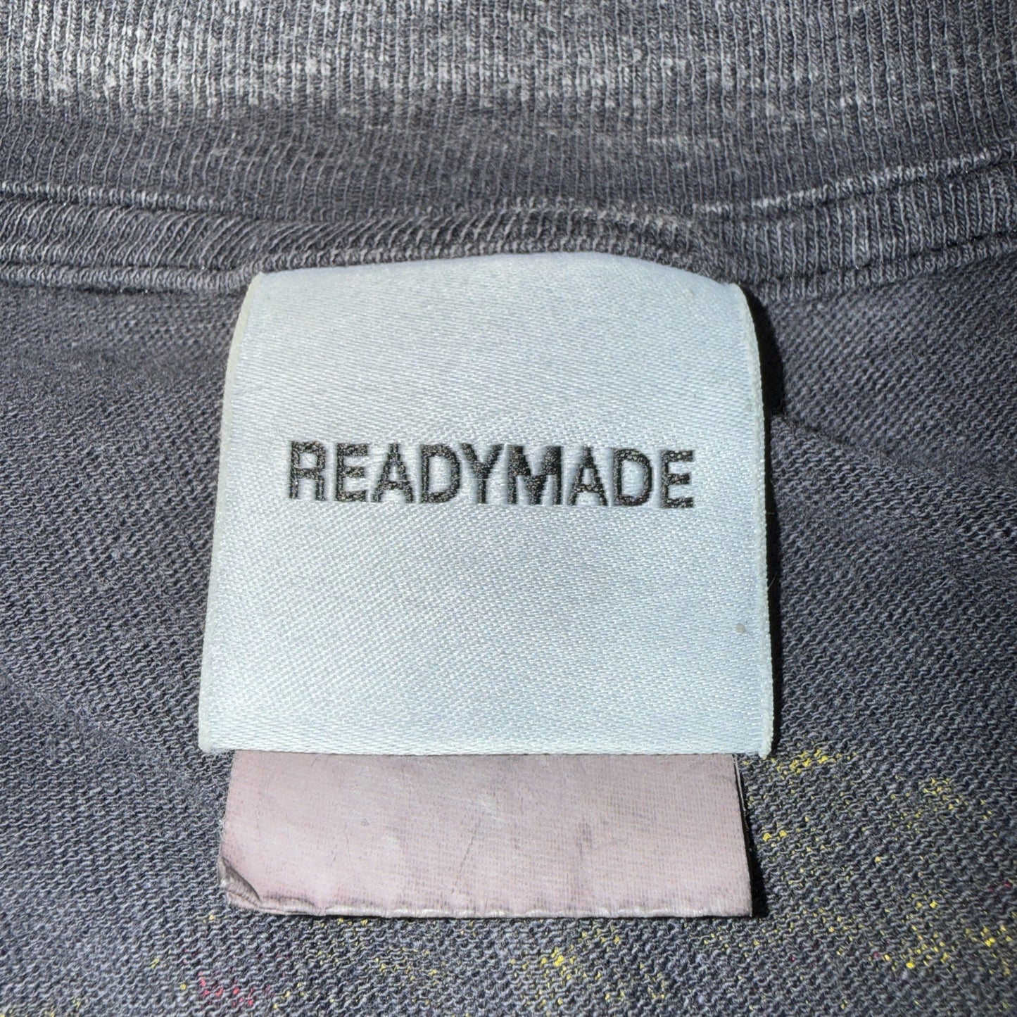 READYMADE "Smiley Face" Aged Graphic T-Shirt Size M