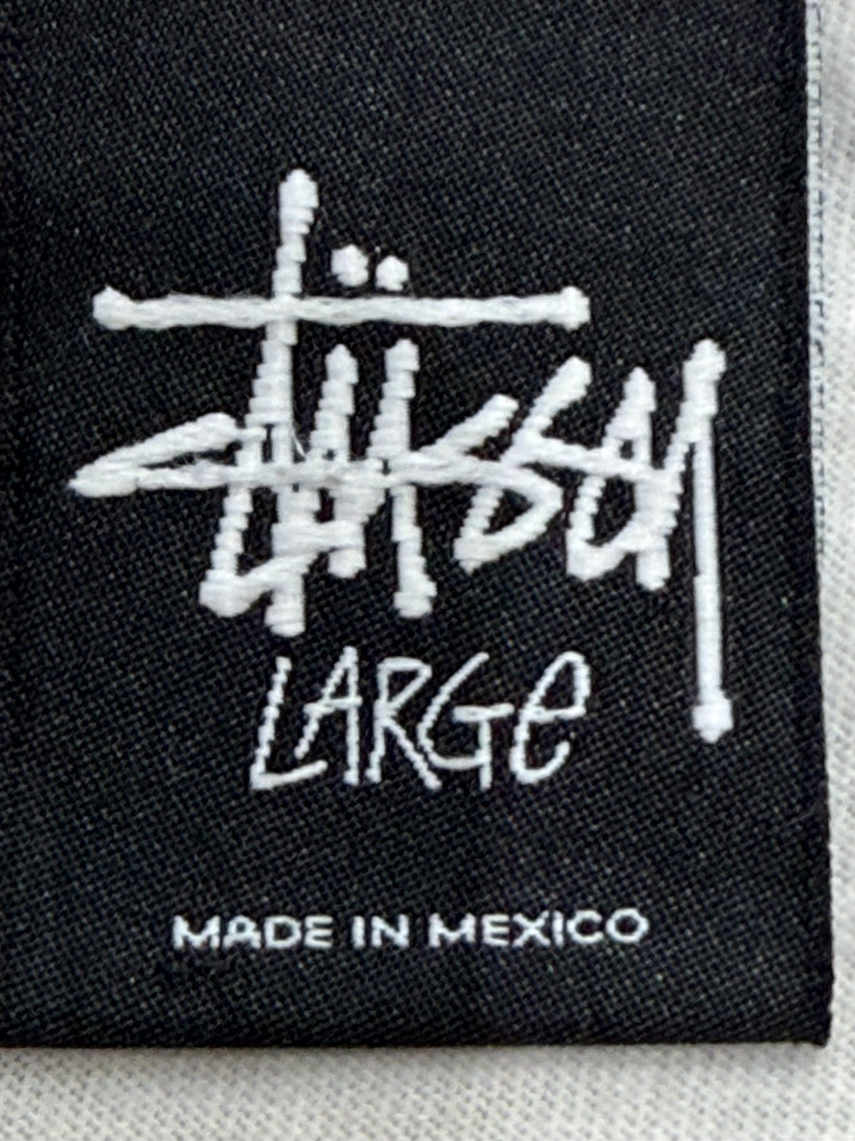 STUSSY "LAURA TAIN'T WHERE YA FROM" T-Shirt White Size L