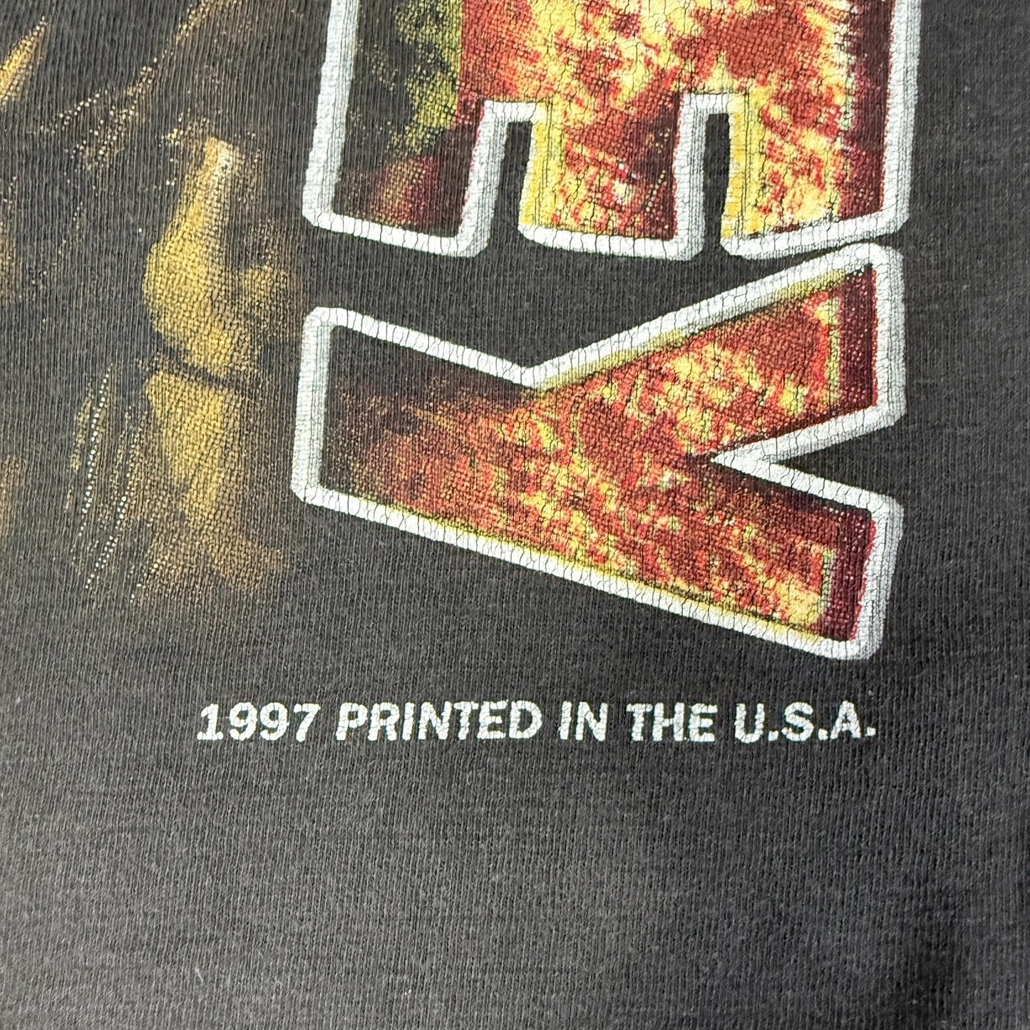BOB MARLEY 90s "Songs Of Freedom" Album T-Shirt Size XL