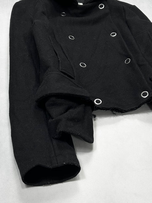 Maison Margiela (FW06) Cut Off Cropped Pea Coat Size 38