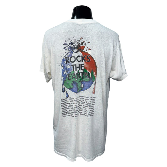 BON JOVI 80s Rocks The Earth Tour T-Shirt Size XL