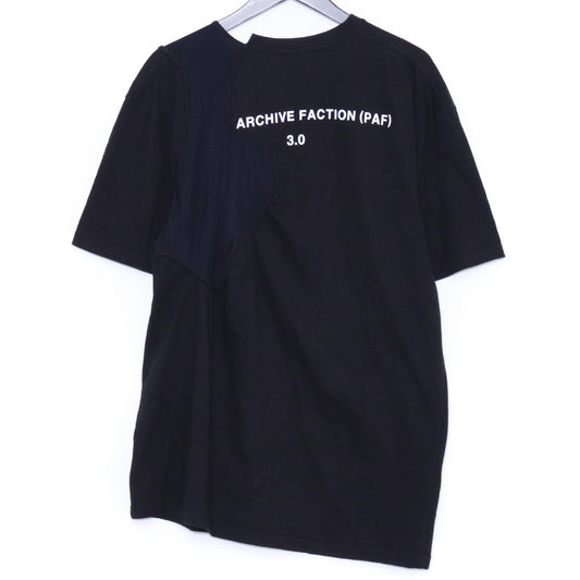 POST ARCHIVE FACTION 20SS 3.0 Sleeve T-Shirt Black Size L