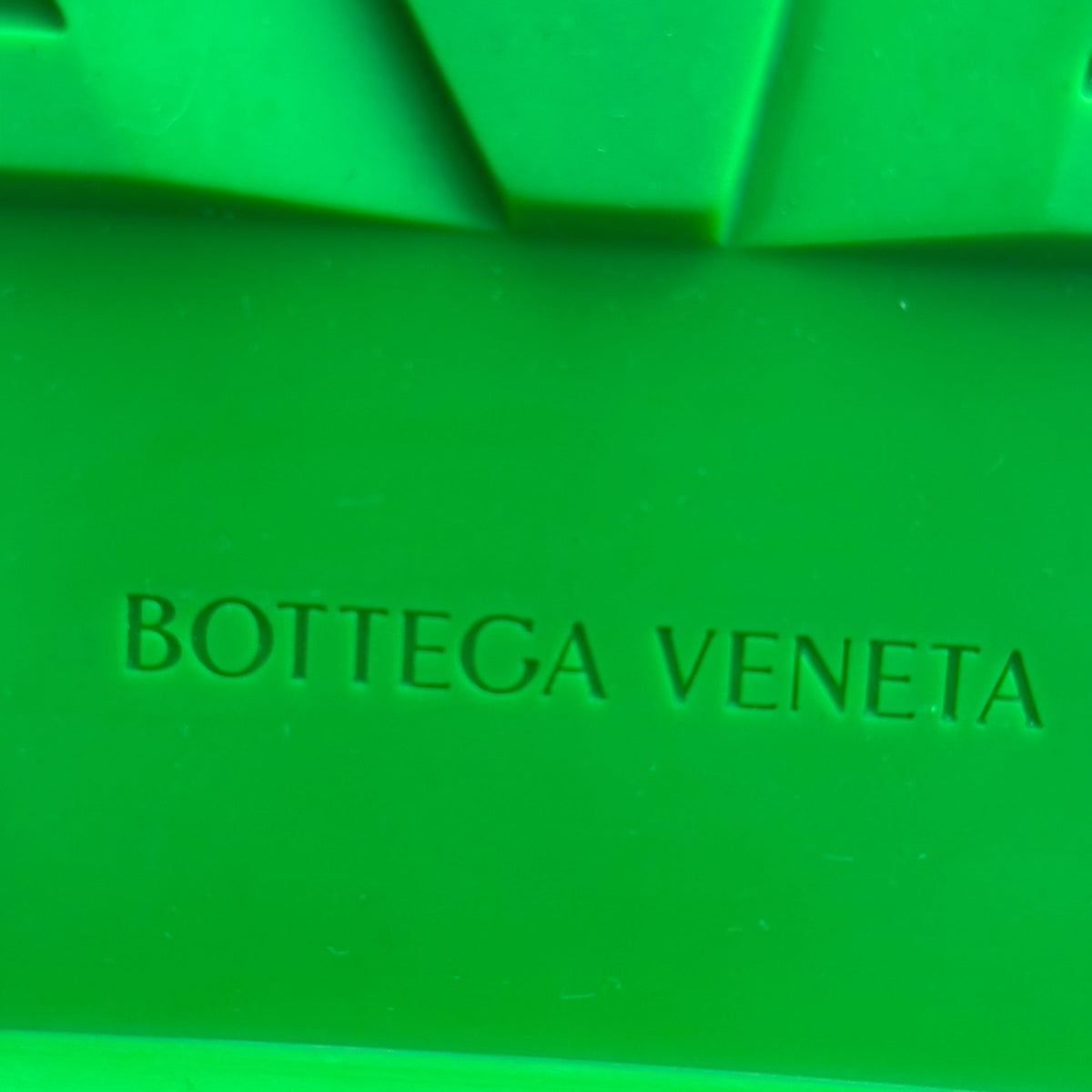 BOTTEGA VENETA TIRE Ankle Chelsea Black Green Boots Size EU 42