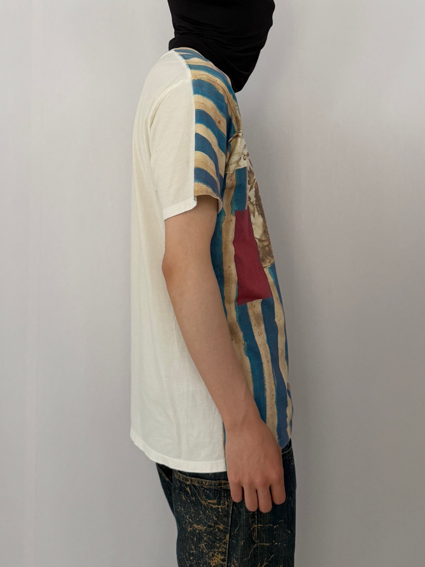 NO ID Stripe T-Shirt Size 2