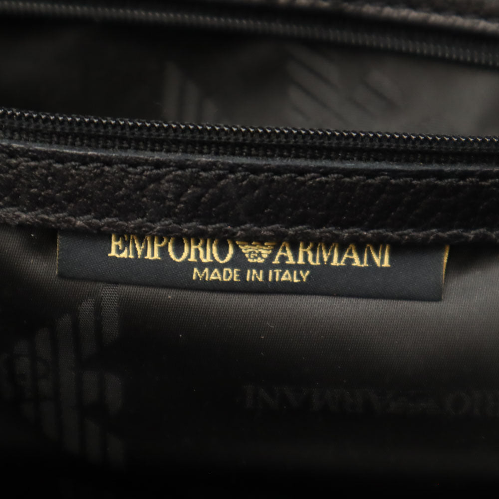 Emporio Armani All-Over Pattern Tote Bag Gray