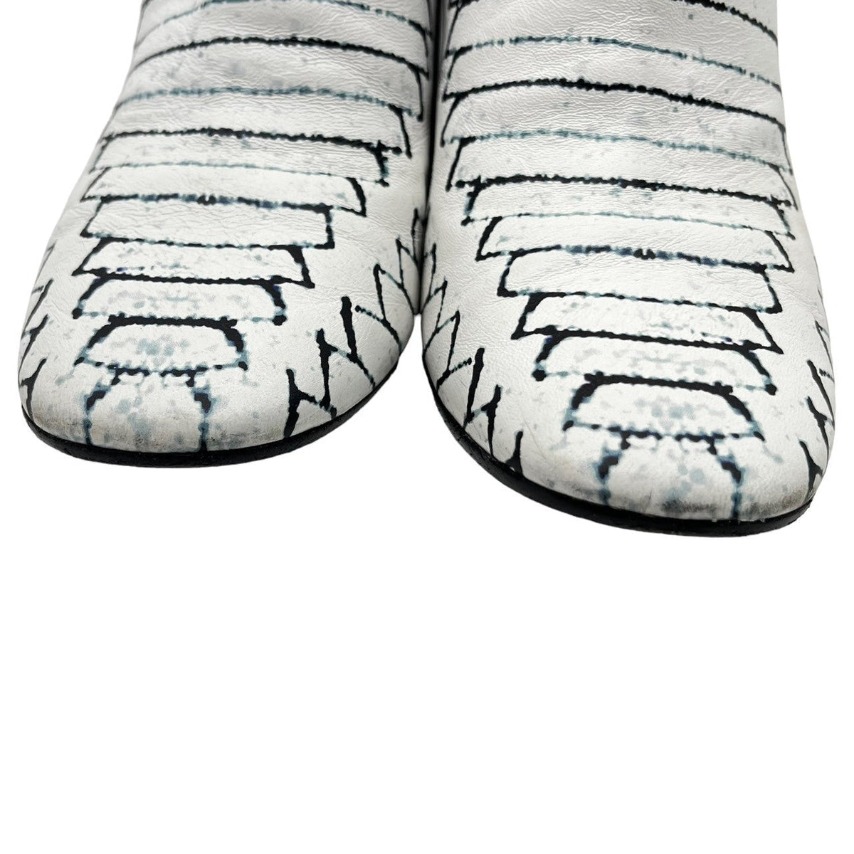 MM6 Maison Margiela 90mm Ankle Boots White Size 38