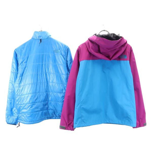 THE NORTH FACE 3-Way Padded Liner Nylon Jacket Blue Size M