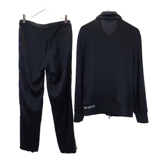 VALENTINO Italian Track Jacket Set Black Size 44/50