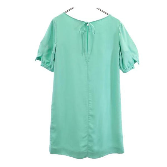 Kate Spade Green Short Sleeve Back Ribbon Dress Size 2