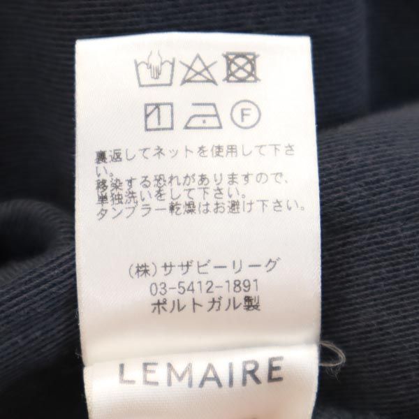LEMAIRE Long Sleeve Turtleneck T-Shirt Gray Size XS
