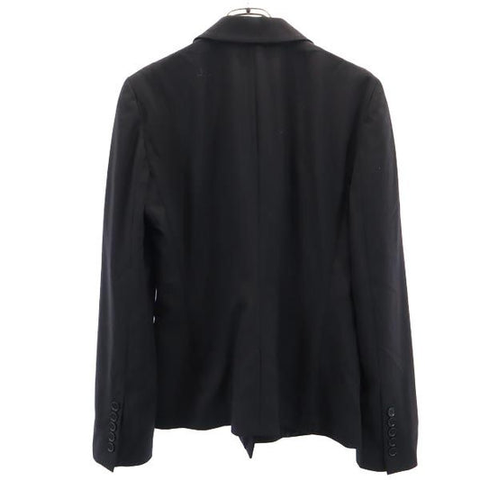 Emporio Armani Wool Tailored Blazer Black Size 44