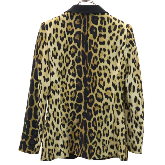 Moschino CHEAP AND CHIC Leopard Print Blazer Size USA 6