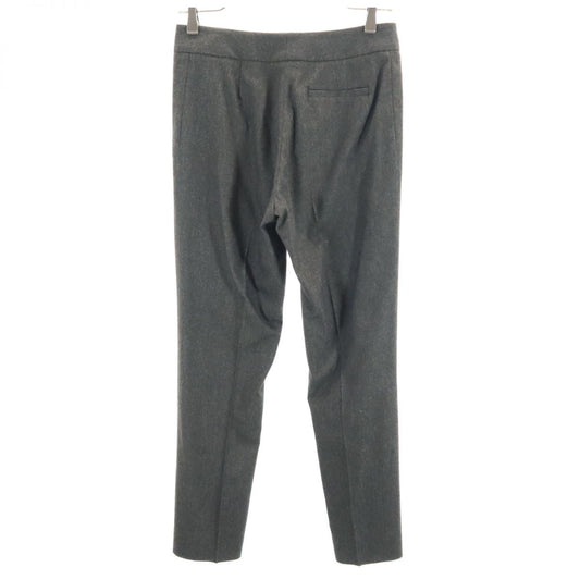 Salvatore Ferragamo Wool Blend Slacks Pants Gray Size 38