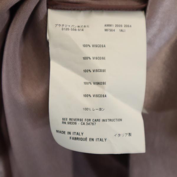 MIUMIU Italian Sleeveless Midi Dress Pink Size 40