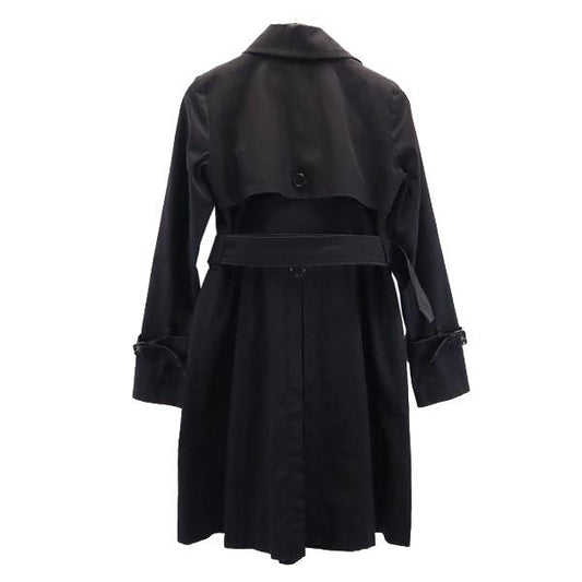 BURBERRY BLUE LABEL Black Trench Coat Size 36