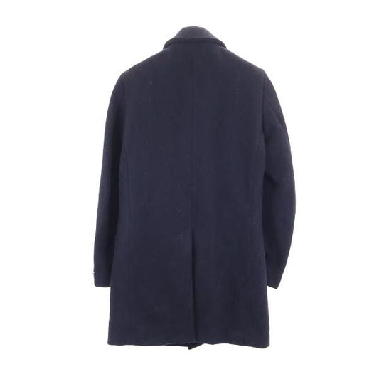 Markaware Japanese Balmacaan Coat Navy Size 2