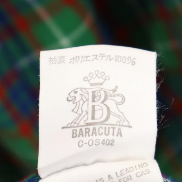 BARACUTA Green Label Balmacaan Coat Beige Size M