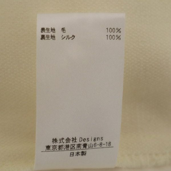 BLAMINK Wool Slacks White Size 34