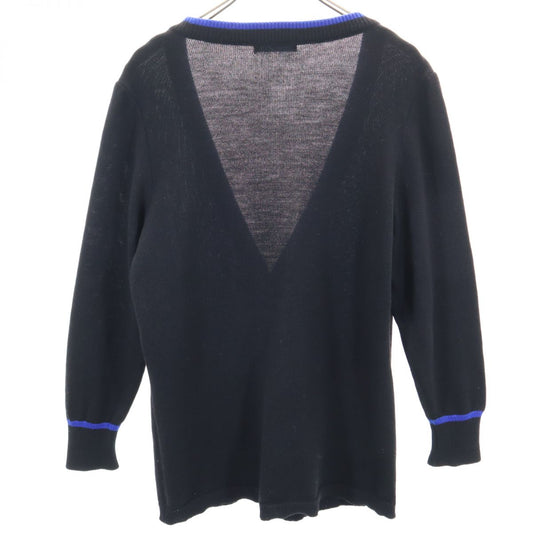 YVES SAINT LAURENT 90s Long Sleeve Cardigan Black