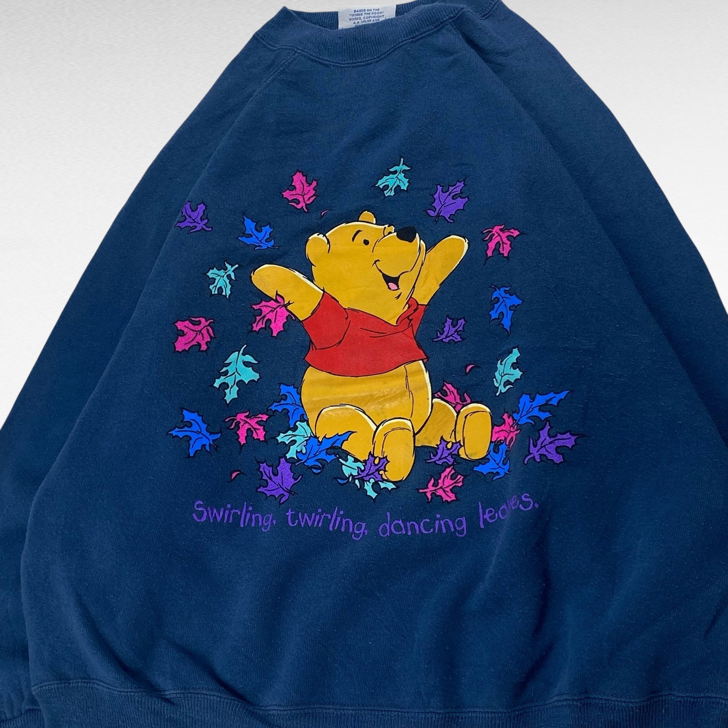 Pooh Sweatshirt Blue Size M