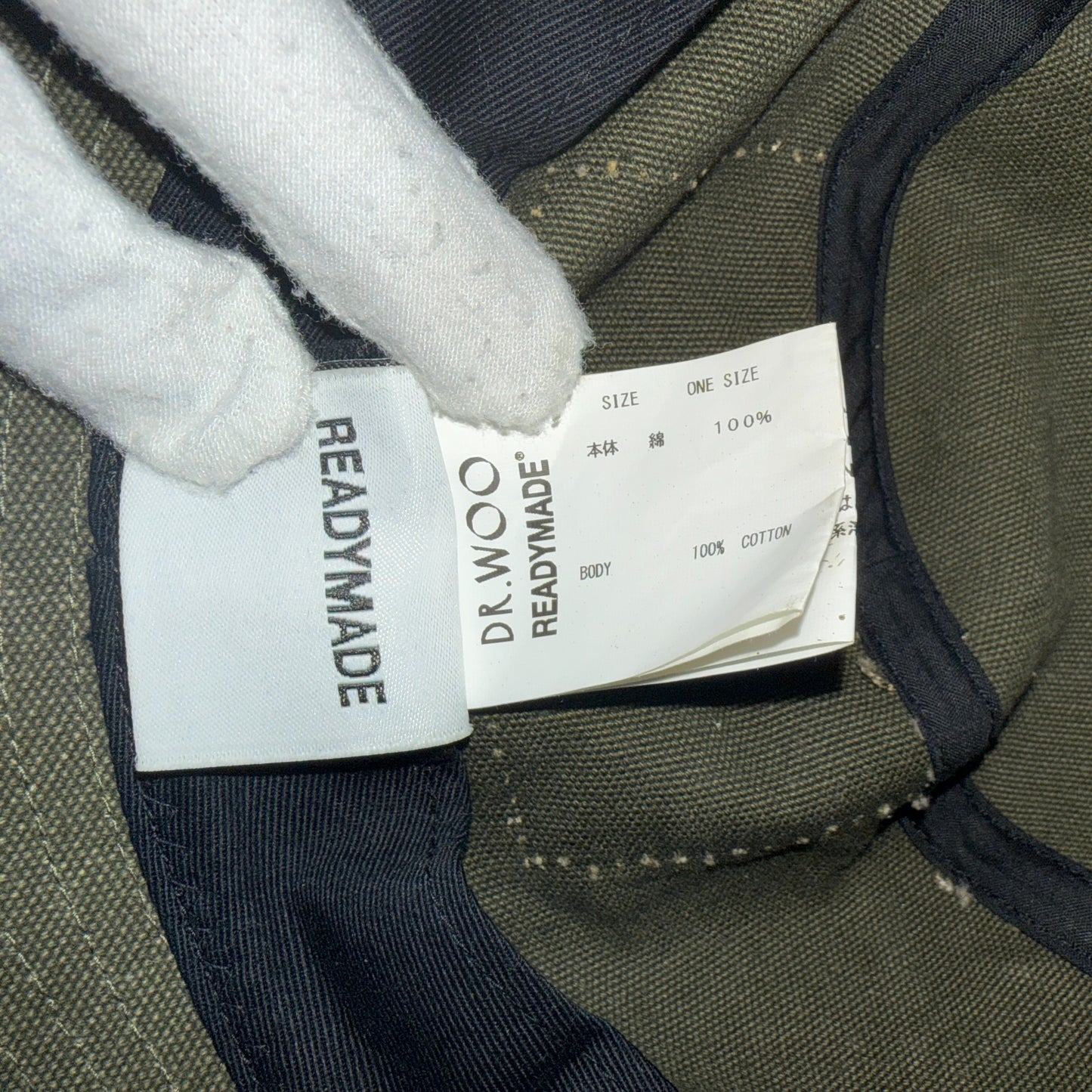 READYMADE x DR.WOO Bucket Hat Size ONE SIZE