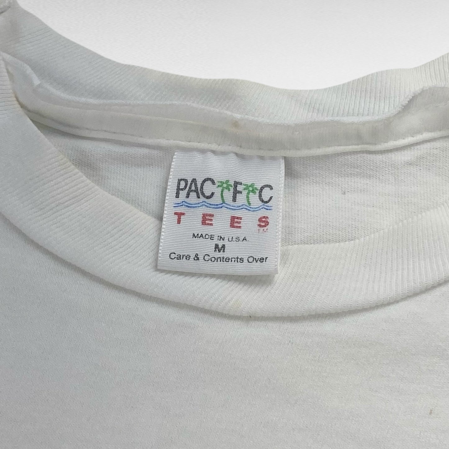 PACIFIC 90s T-Shirt White Size M