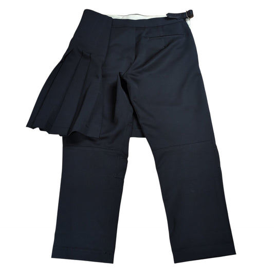 BLACK COMME des GARCONS Pleats Wrap Pants Black Size M