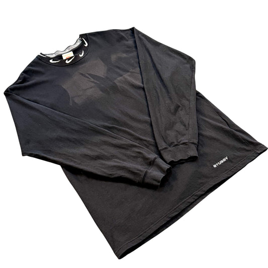 Nike x Stussy Long-sleeved T-shirt Black Size M