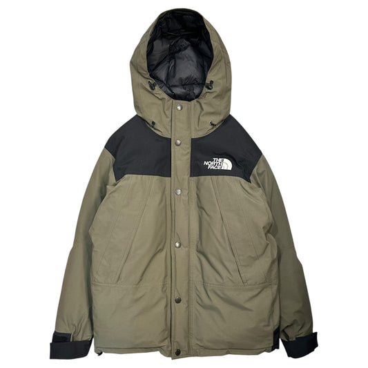 THE NORTH FACE Mountain Down Jacket New Taupe Size S