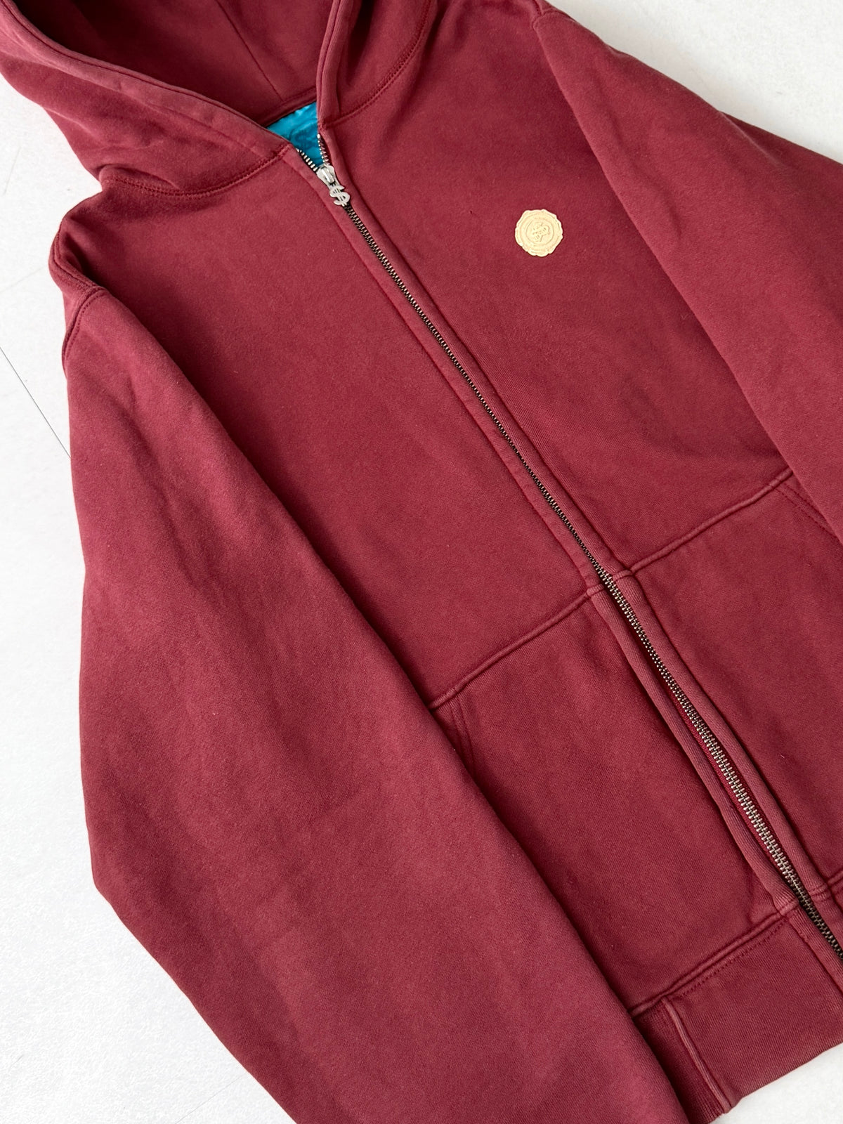 Swagger Cotton Message Design Zip Hoodie Size S
