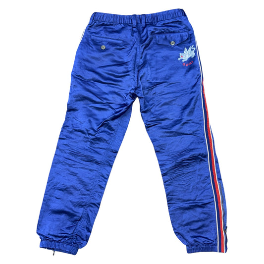 Gucci Sideline Track Pants Flying Tiger Embroidery Size 30