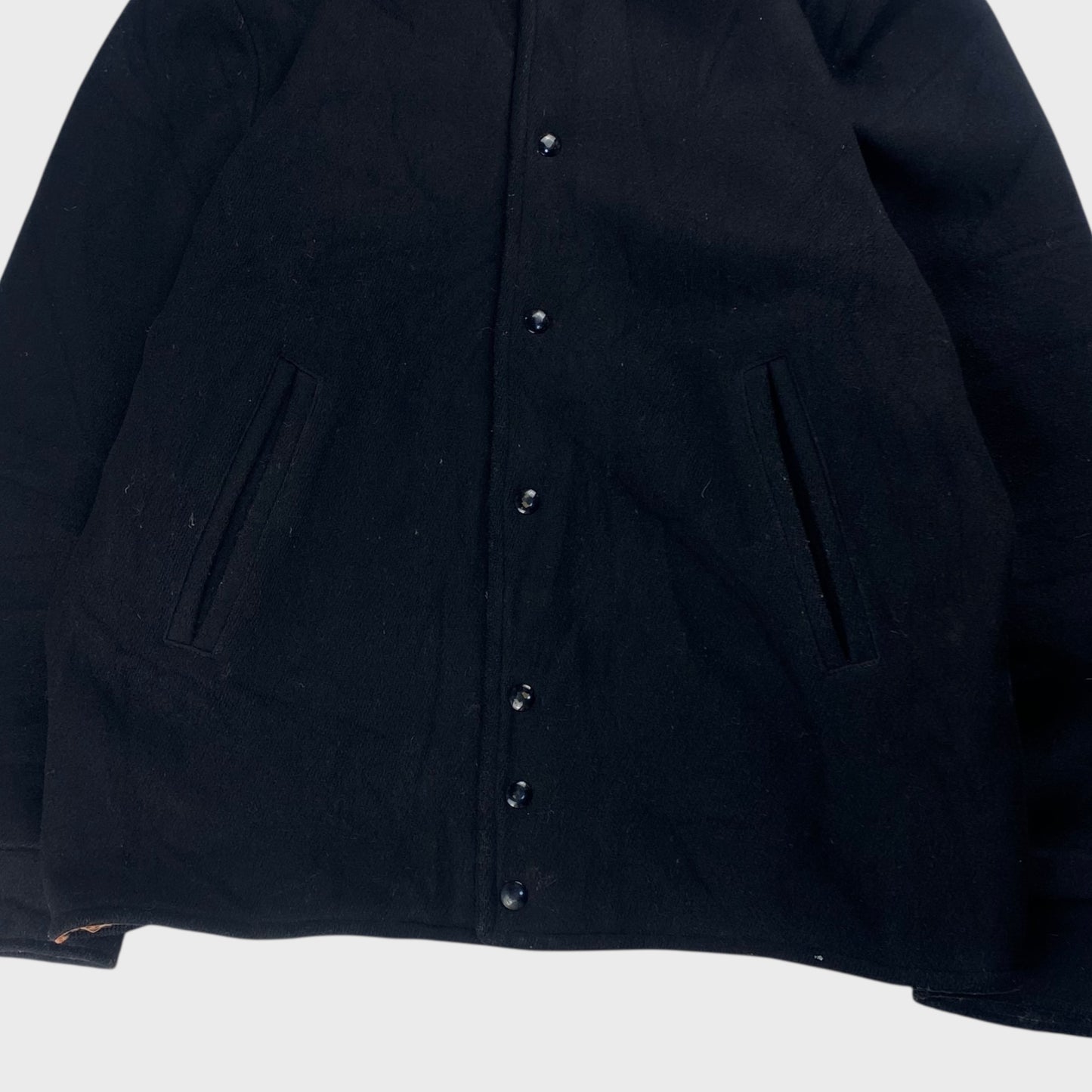 UNITED CARR Wool Jacket Black Size L
