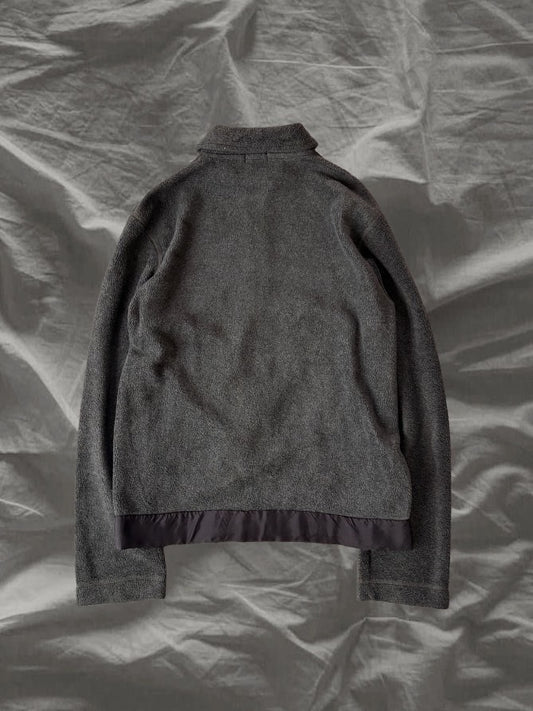 COMME des GARÇONS HOMME PLUS AW05 Curved Jacket Gray Size M