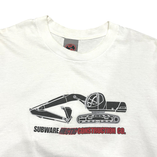 Subware x Hectic 90s Graphic T-Shirt White Size M