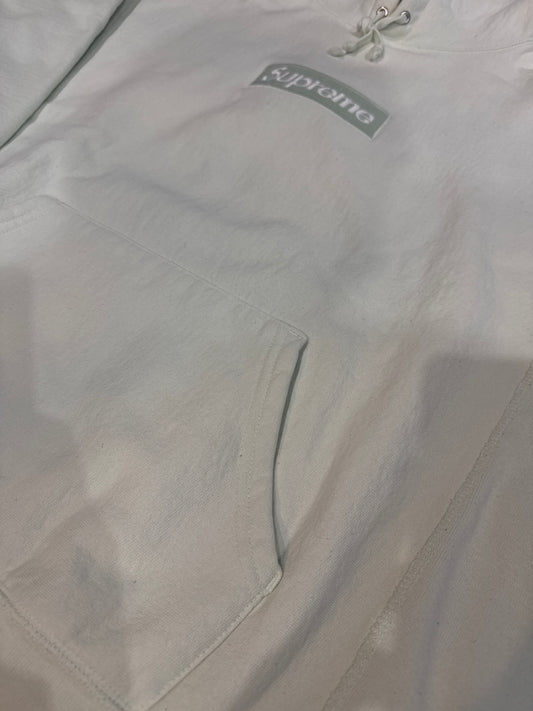 Supreme Boxlogo Hoodie Light Green Size L