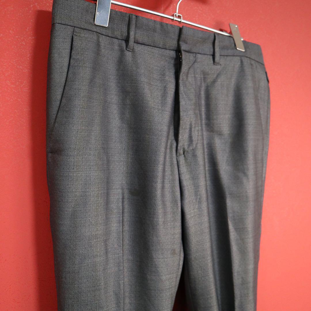 Louis Vuitton Dark Gray Cashmere Blend Hem Button Size 40