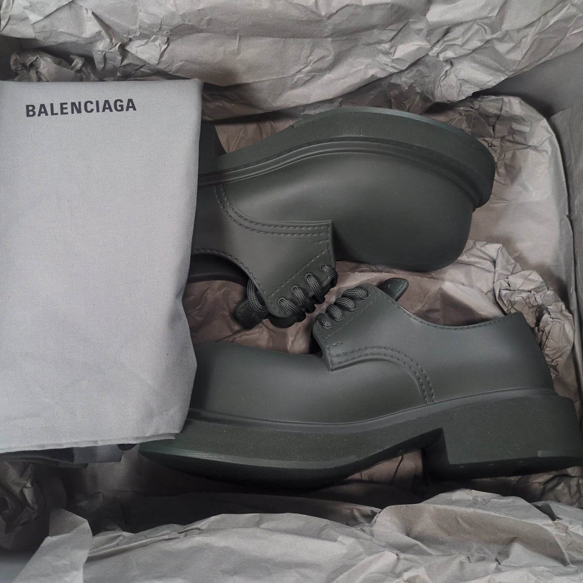 Balenciaga STEROID DERBY gray Size 36