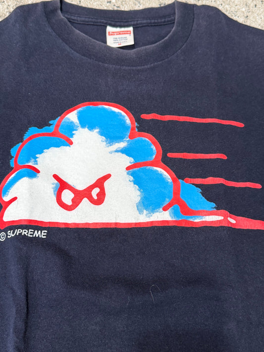 Supreme SUPUREME Mr. Cloudy Graphic T-Shirt Black Size M