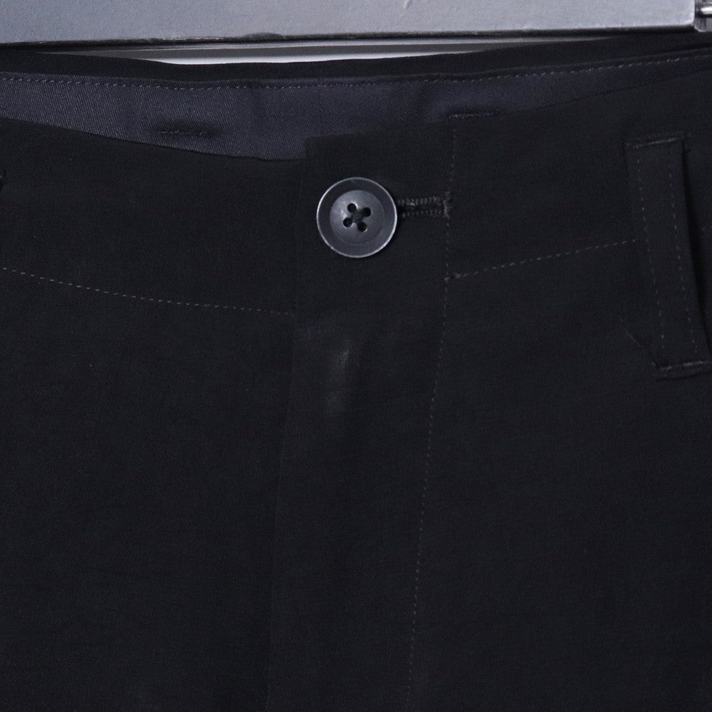 YOHJI YAMAMOTO POUR HOMME 25SS TA Tuxedo Shorts Black Size 2