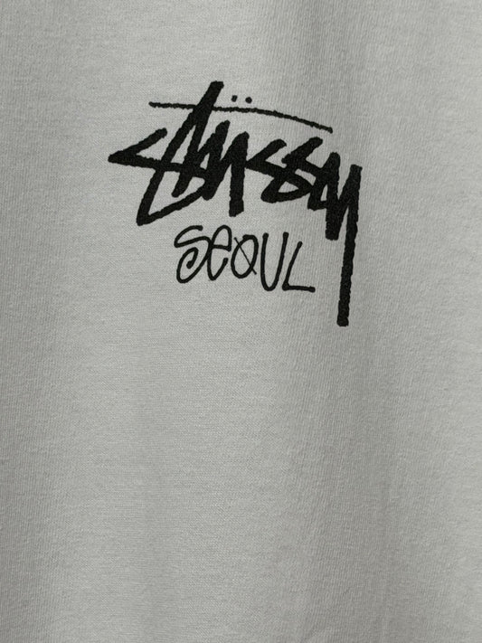 STUSSY Stock Seoul Tee Limited White Size XL