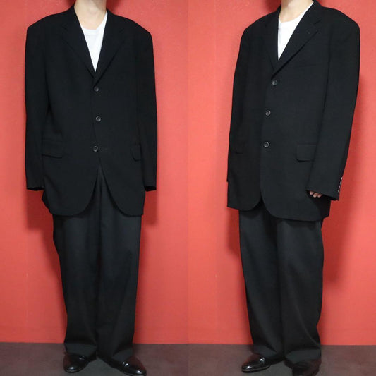 ISSEY MIYAKE WHITE LABEL 03AW Oversized Blazer Black Size 5