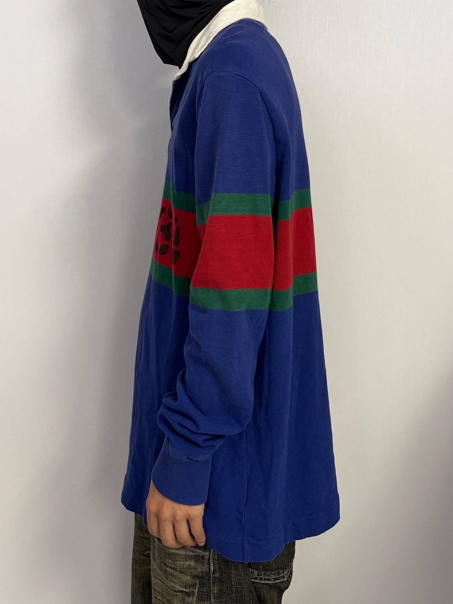 Polo Ralph Lauren Multi-Color Long Sleeve Polo Size L