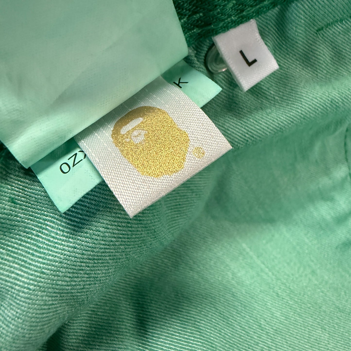 Bape PATCH 2-Tone Washed Work Shorts Size L
