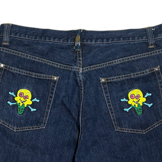 ICECREAM Denim Shorts Size L